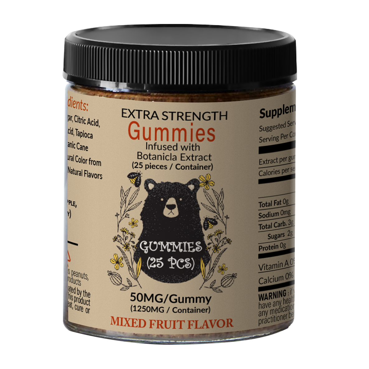 6 x NEW Botanical Extract Vegan Gummies