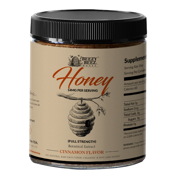 Plant Extract Infused Honey (Cinnamon Flavor)